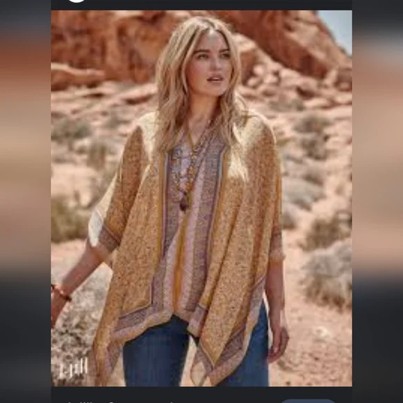 Jill Tops J Jill Brand New With Tags Mixed Print Two Way